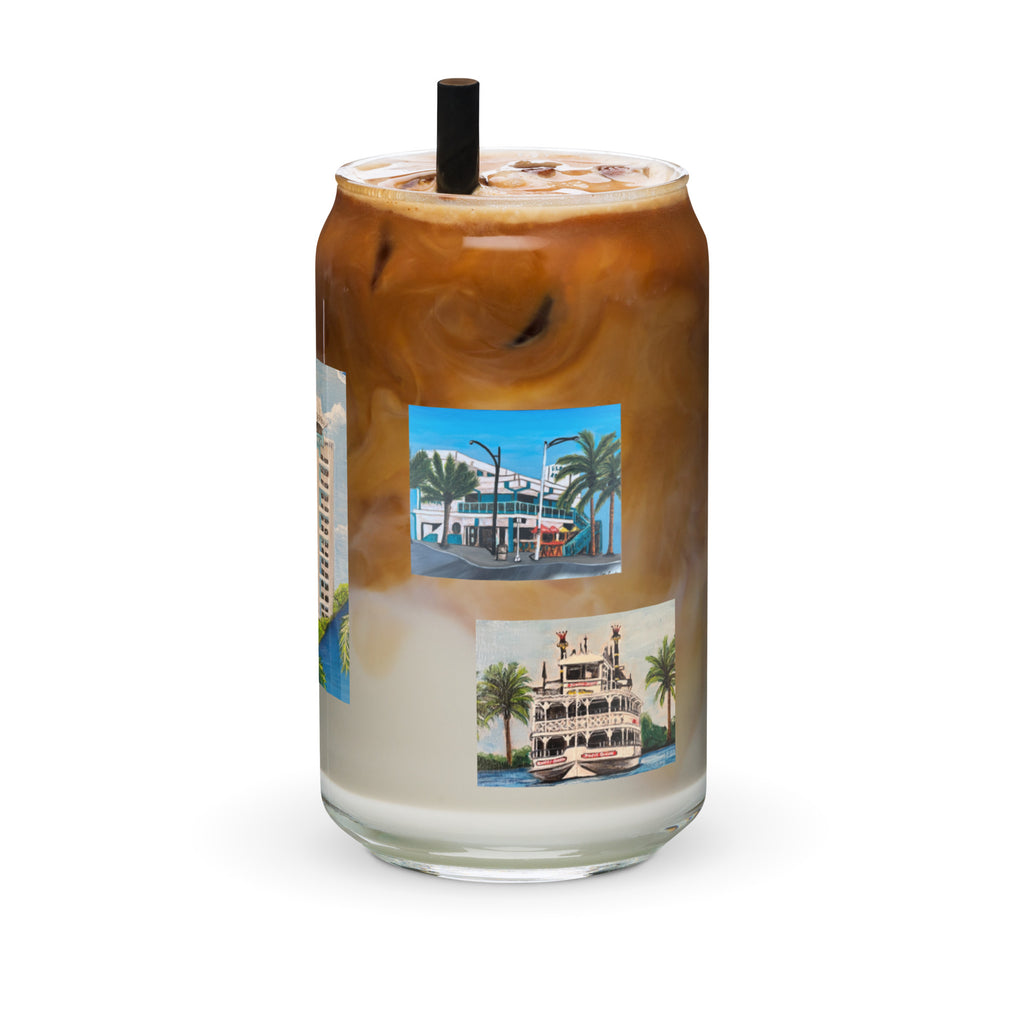 Can-shaped glass Fort Lauderdale Landmarks