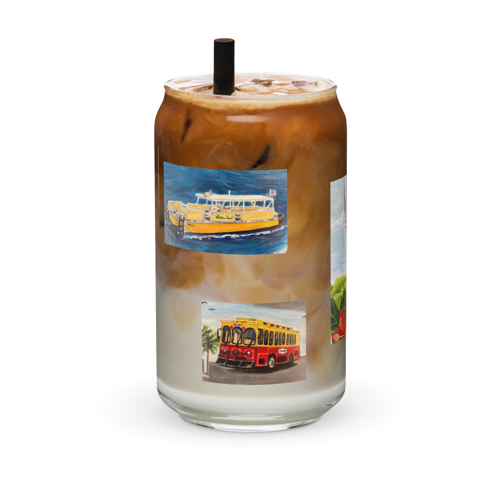 Can-shaped glass Fort Lauderdale Landmarks