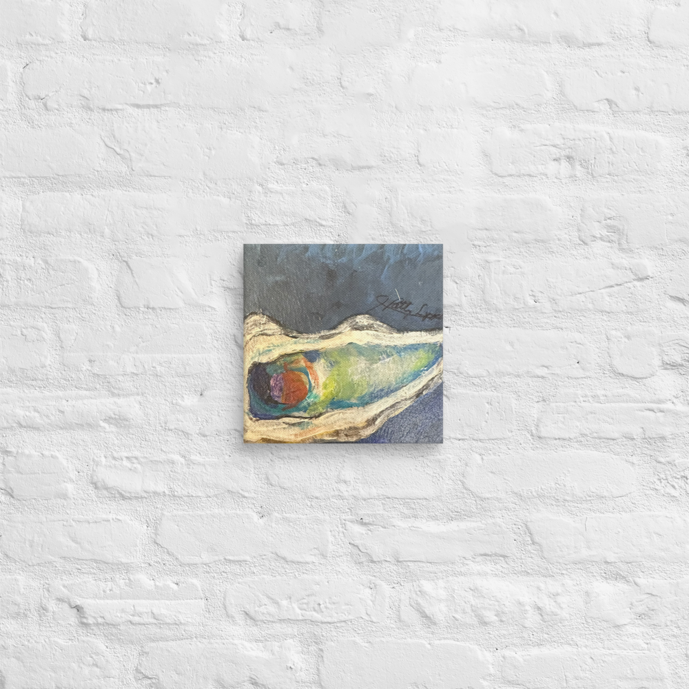 Canvas - Oyster - Deep Blue Shading