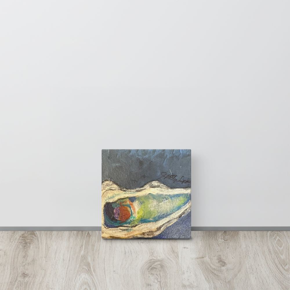 Canvas - Oyster - Deep Blue Shading