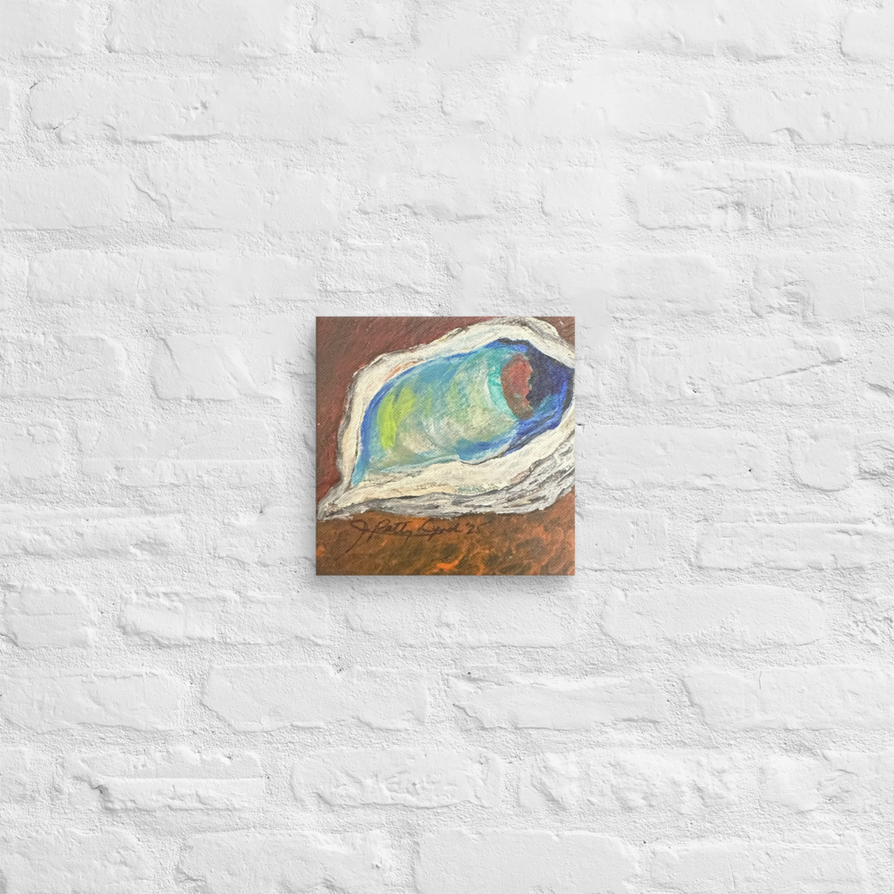 Canvas - Oyster - Burnt Orange Shading