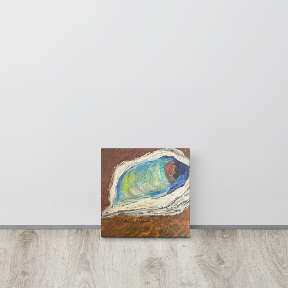 Canvas - Oyster - Burnt Orange Shading