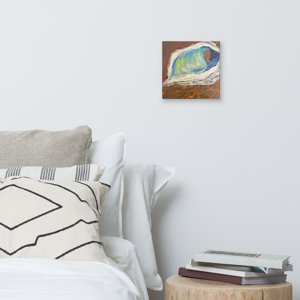 Canvas - Oyster - Burnt Orange Shading