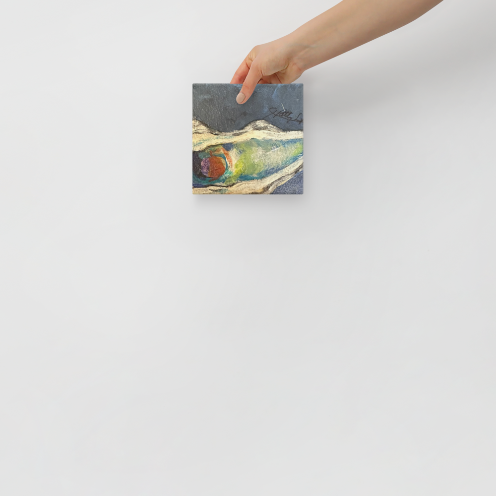 Canvas - Oyster - Deep Blue Shading