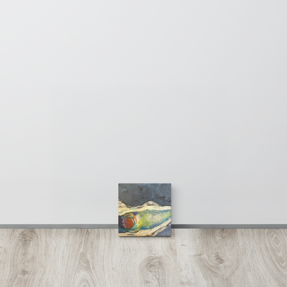 Canvas - Oyster - Deep Blue Shading