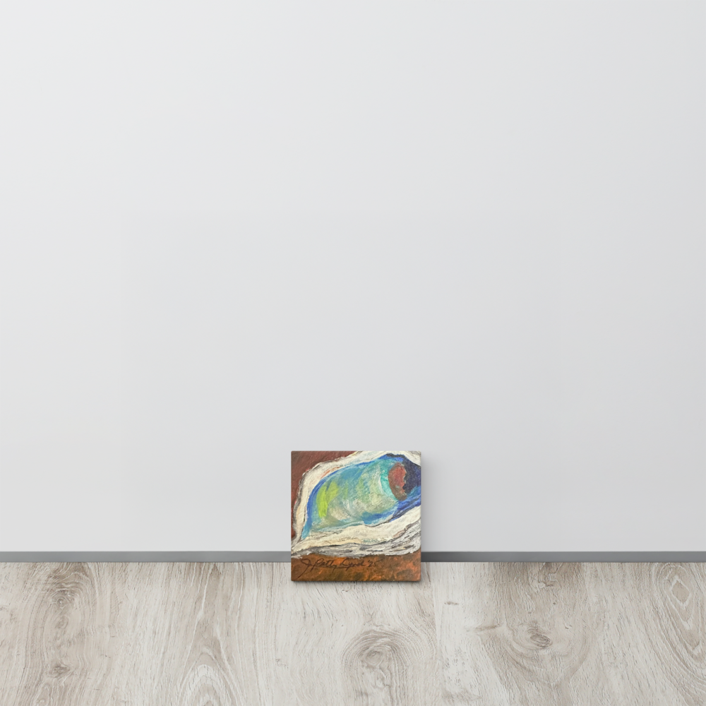 Canvas - Oyster - Burnt Orange Shading