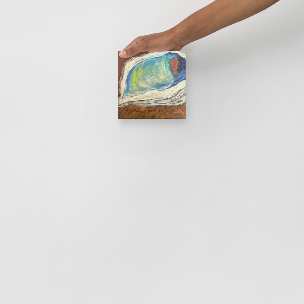 Canvas - Oyster - Burnt Orange Shading
