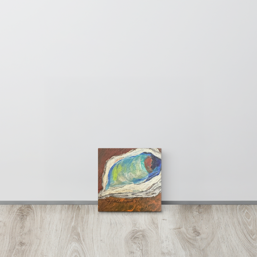 Canvas - Oyster - Burnt Orange Shading