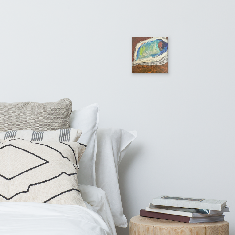Canvas - Oyster - Burnt Orange Shading