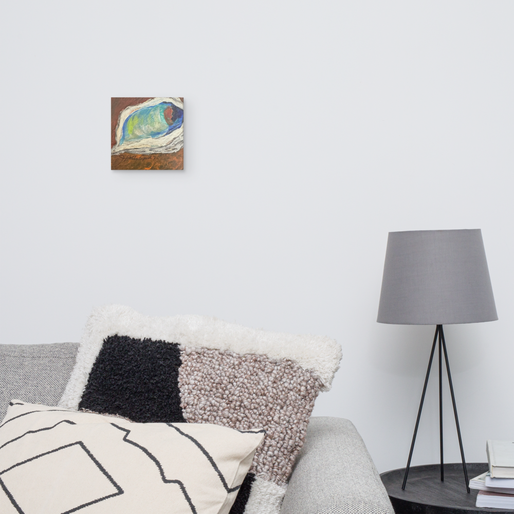 Canvas - Oyster - Burnt Orange Shading