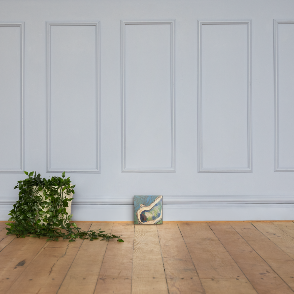 Canvas - Oyster - Blue Green Shading