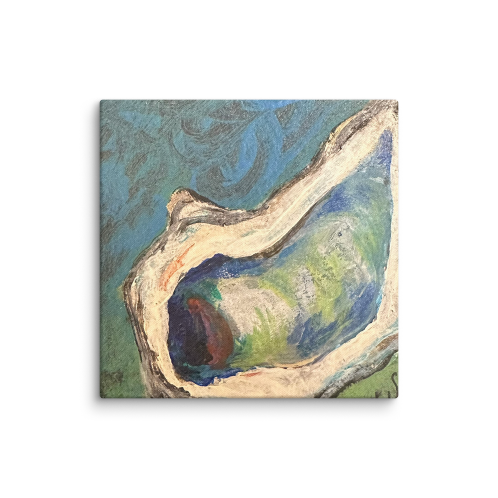 Canvas - Oyster - Blue Green Shading