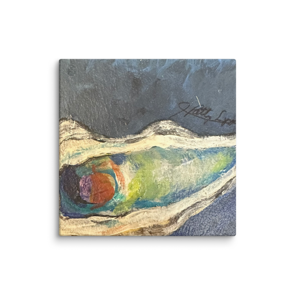 Canvas - Oyster - Deep Blue Shading