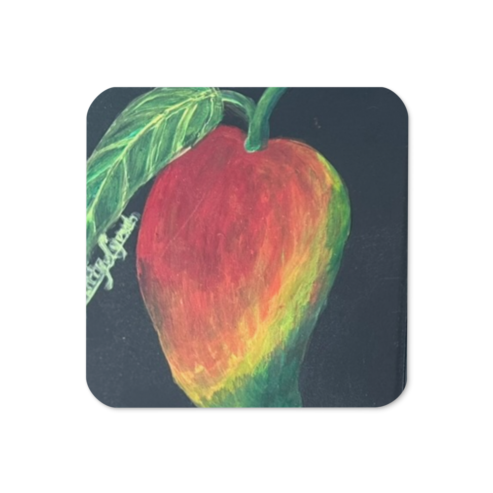 Cork-back coaster - Mango, Tony Mango