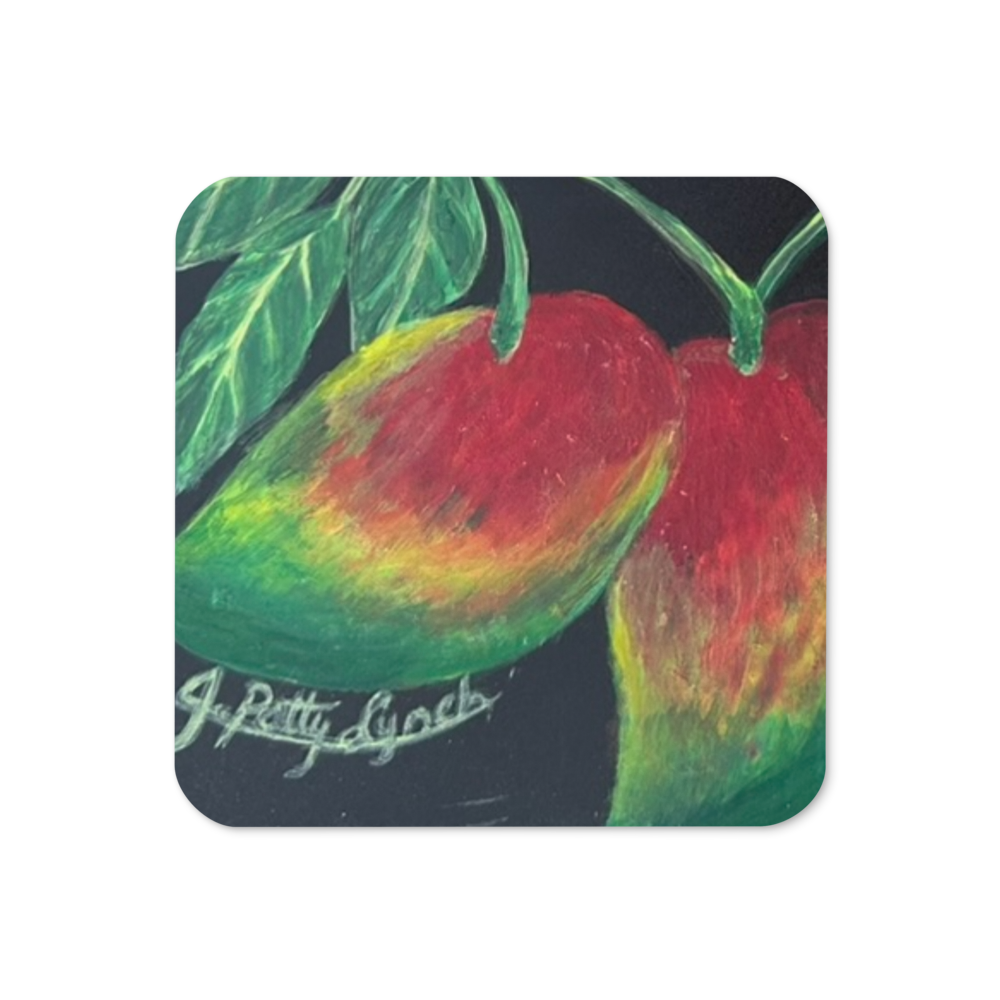 Cork-back coaster - Mangos Twoadem