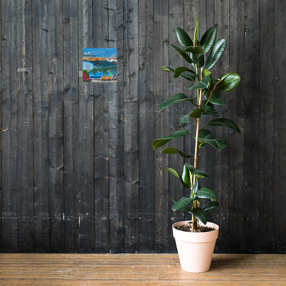 Photo paper poster - 10x10 - Fort Lauderdale Icons Mural 2