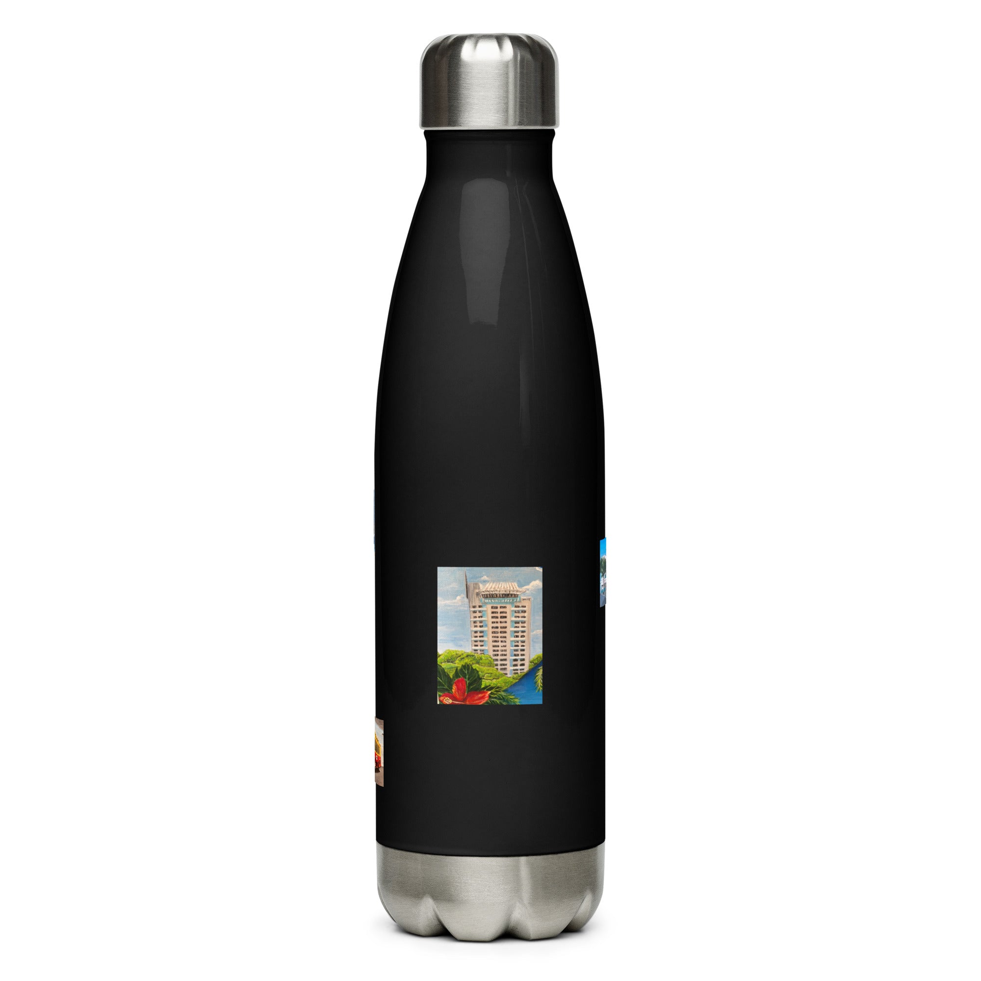 Stainless steel water bottle Fort Lauderdale Landmarks