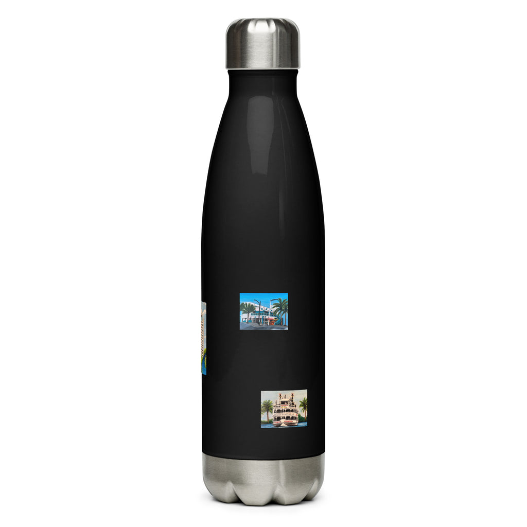 Stainless steel water bottle Fort Lauderdale Landmarks