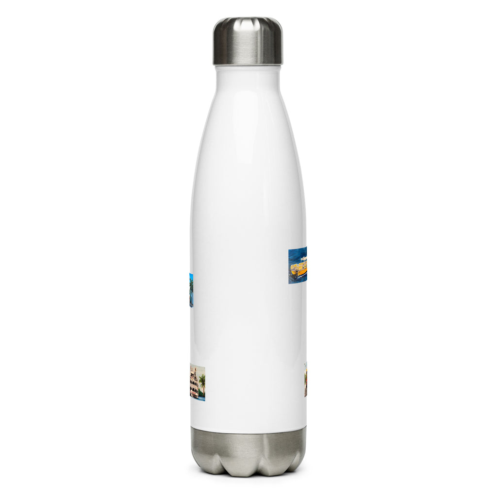 Stainless steel water bottle Fort Lauderdale Landmarks