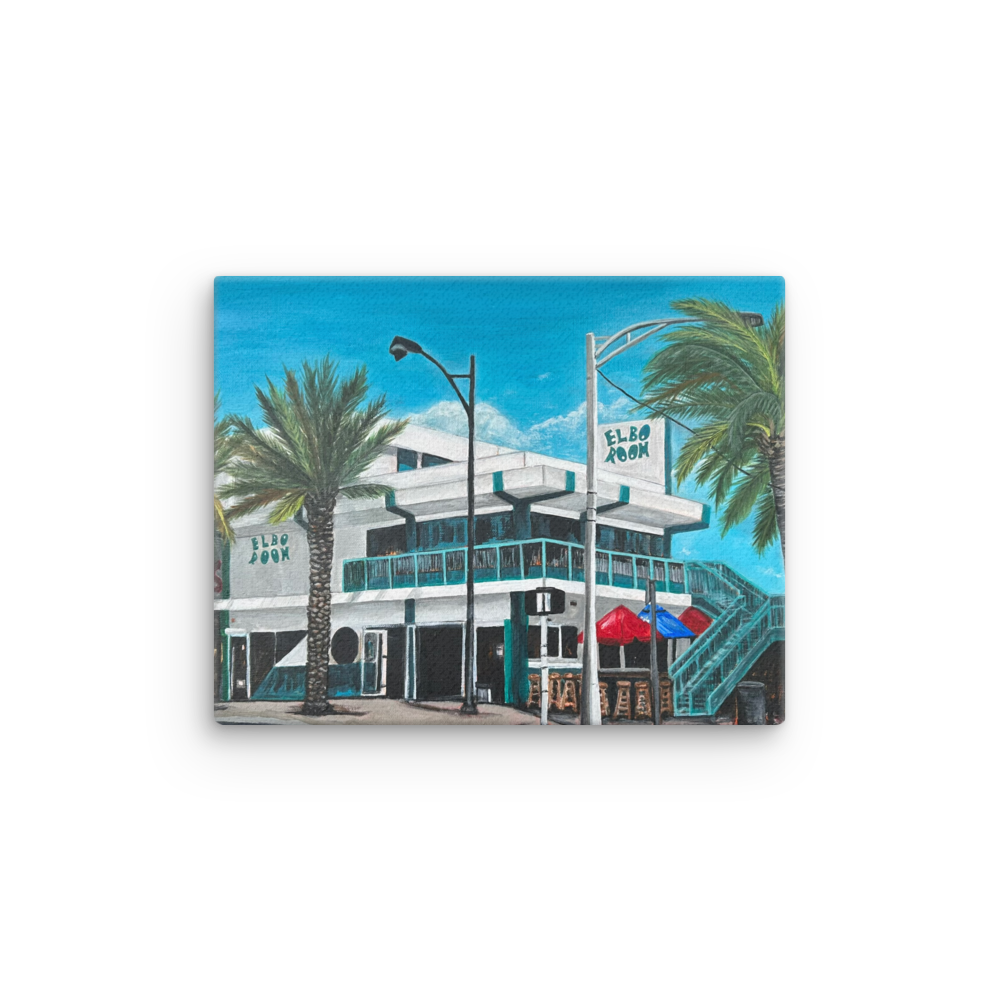 Thin canvas - Elbo Room - Fort Lauderdale - Las Olas & A1A