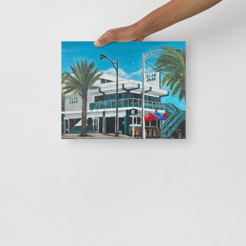 Thin canvas - Elbo Room - Fort Lauderdale - Las Olas & A1A