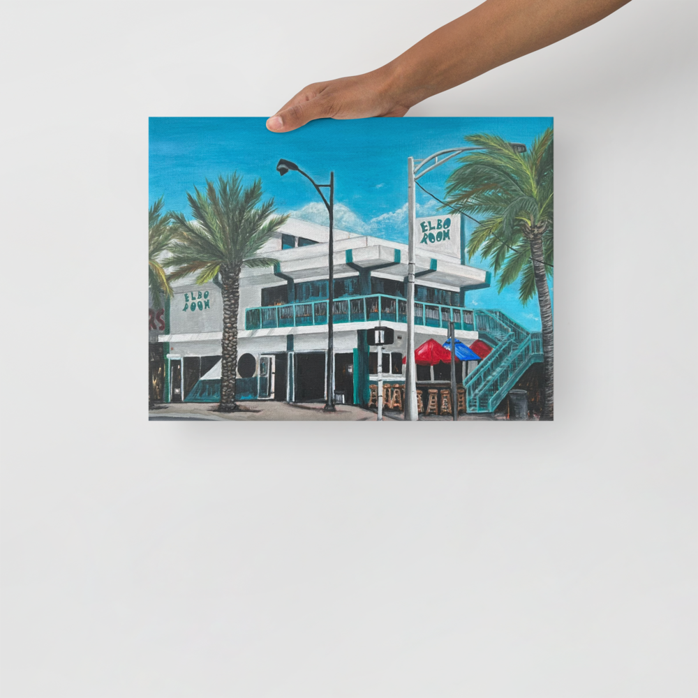Thin canvas - Elbo Room - Fort Lauderdale - Las Olas & A1A