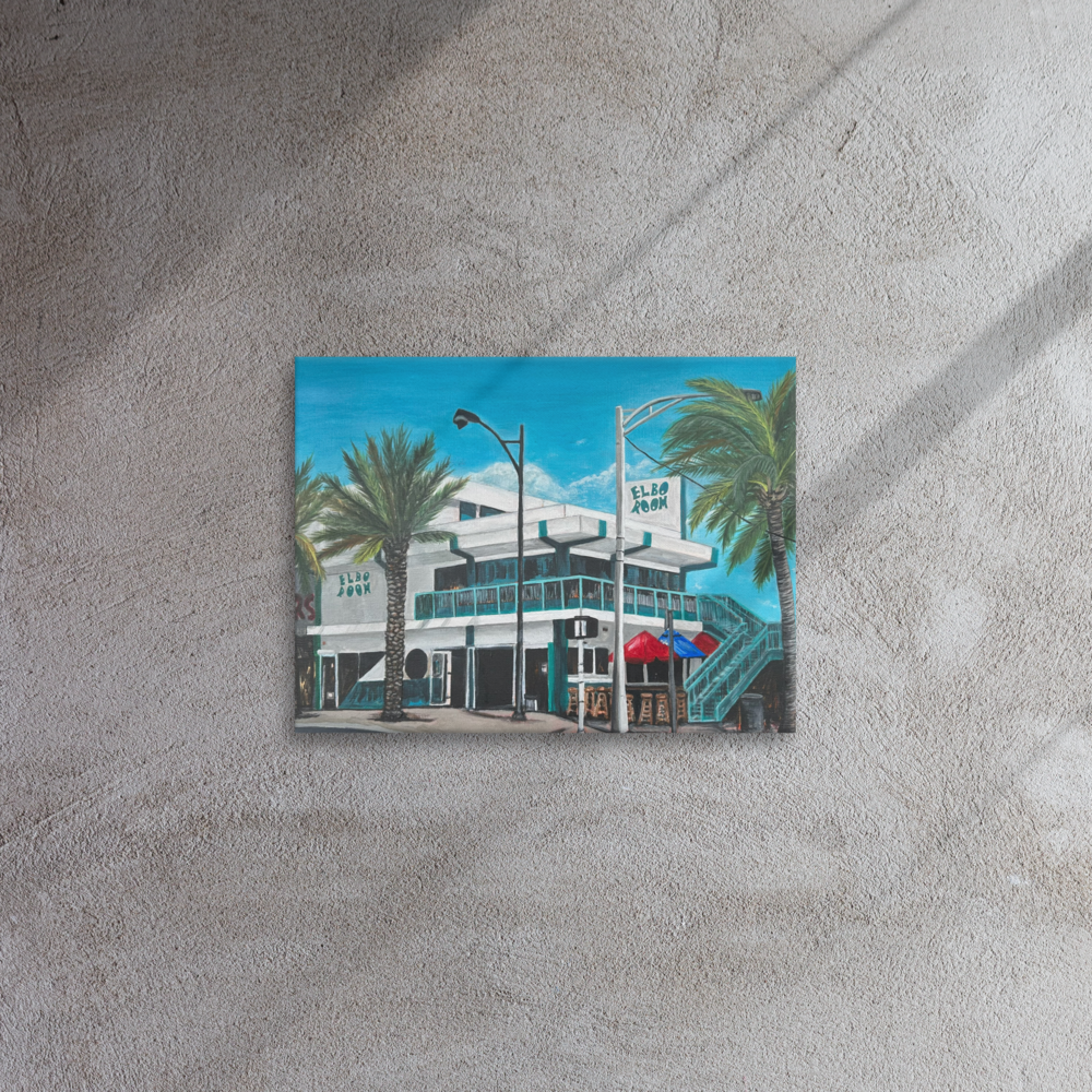 Thin canvas - Elbo Room - Fort Lauderdale - Las Olas & A1A