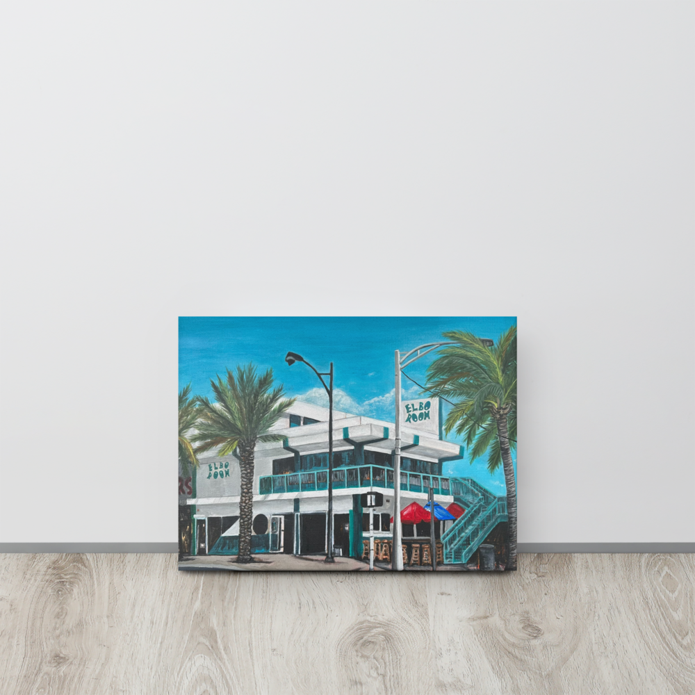 Thin canvas - Elbo Room - Fort Lauderdale - Las Olas & A1A