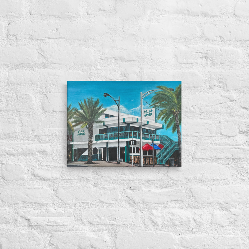 Thin canvas - Elbo Room - Fort Lauderdale - Las Olas & A1A