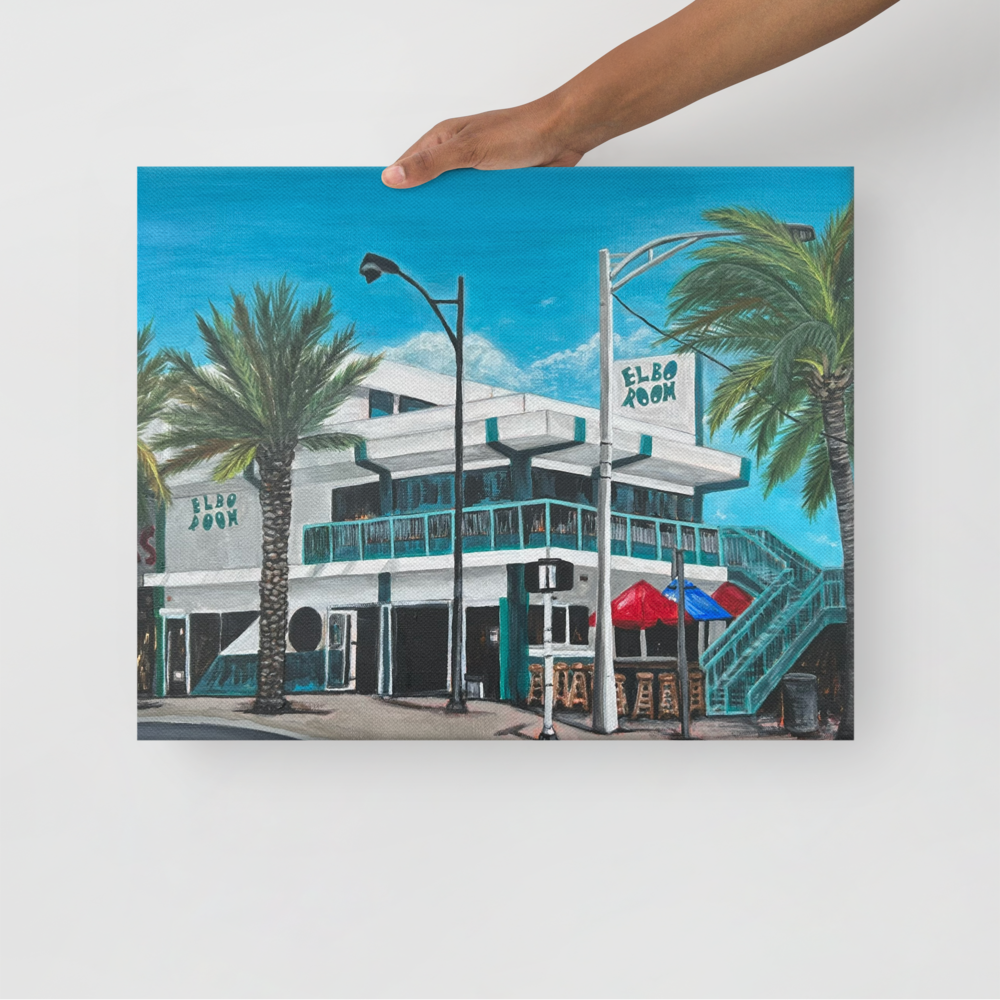 Thin canvas - Elbo Room - Fort Lauderdale - Las Olas & A1A