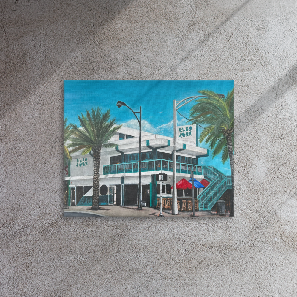 Thin canvas - Elbo Room - Fort Lauderdale - Las Olas & A1A