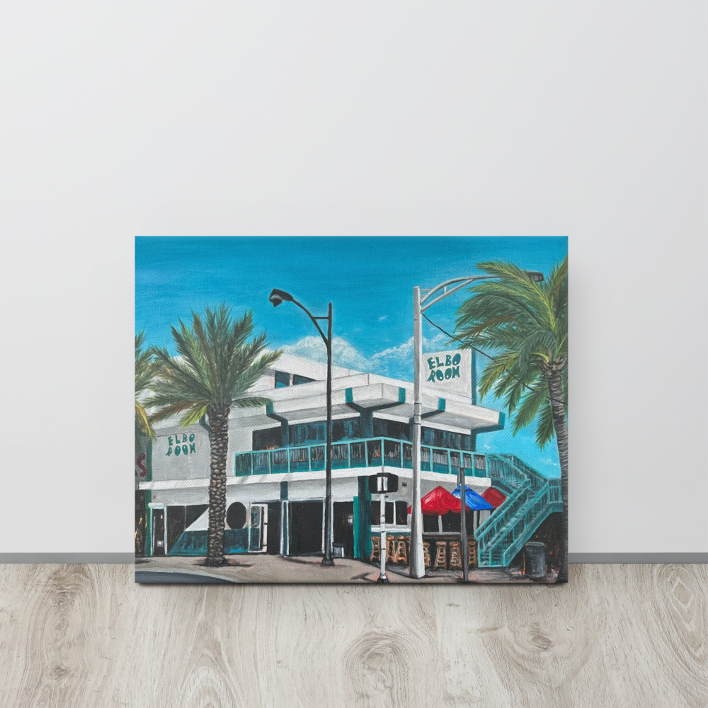 Thin canvas - Elbo Room - Fort Lauderdale - Las Olas & A1A