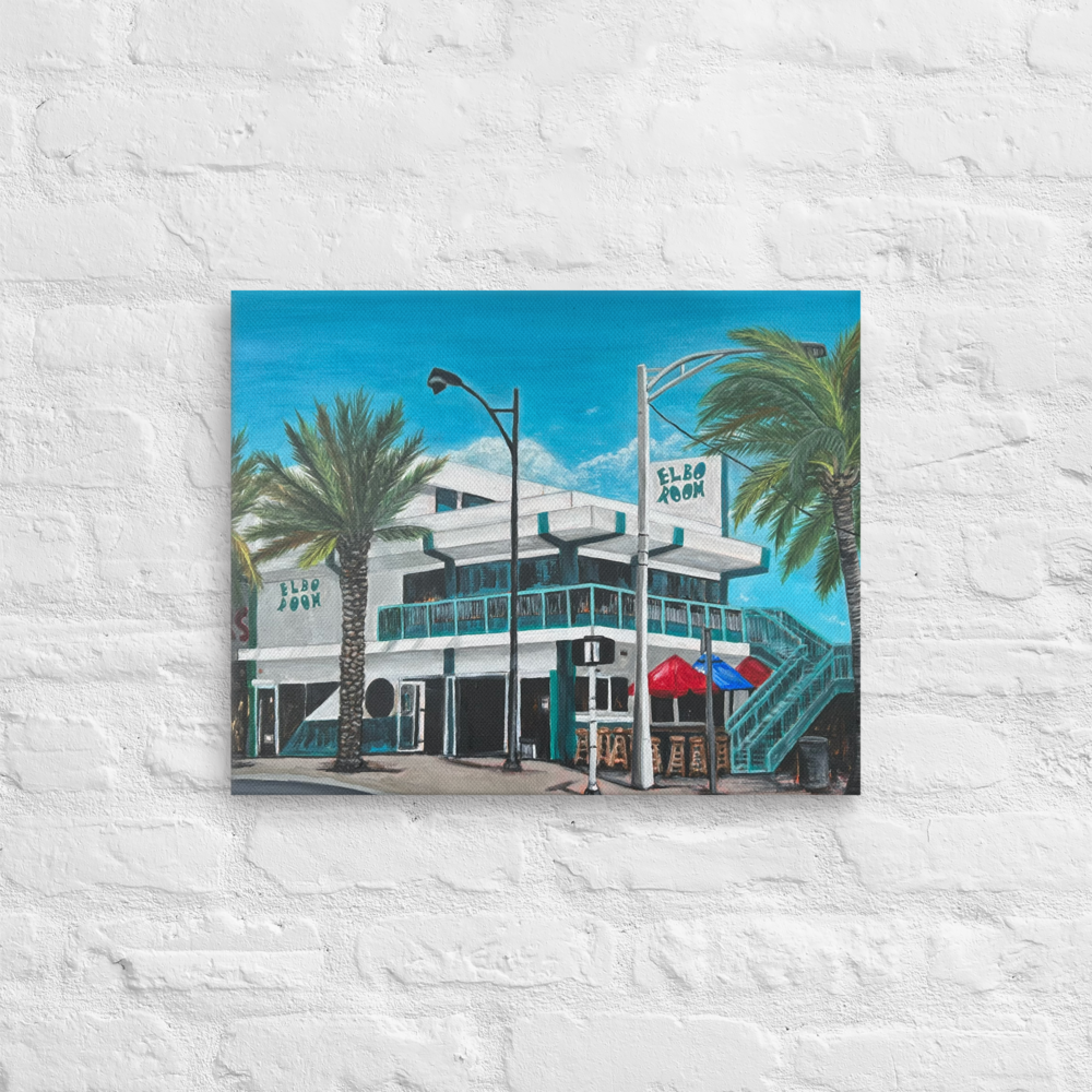 Thin canvas - Elbo Room - Fort Lauderdale - Las Olas & A1A