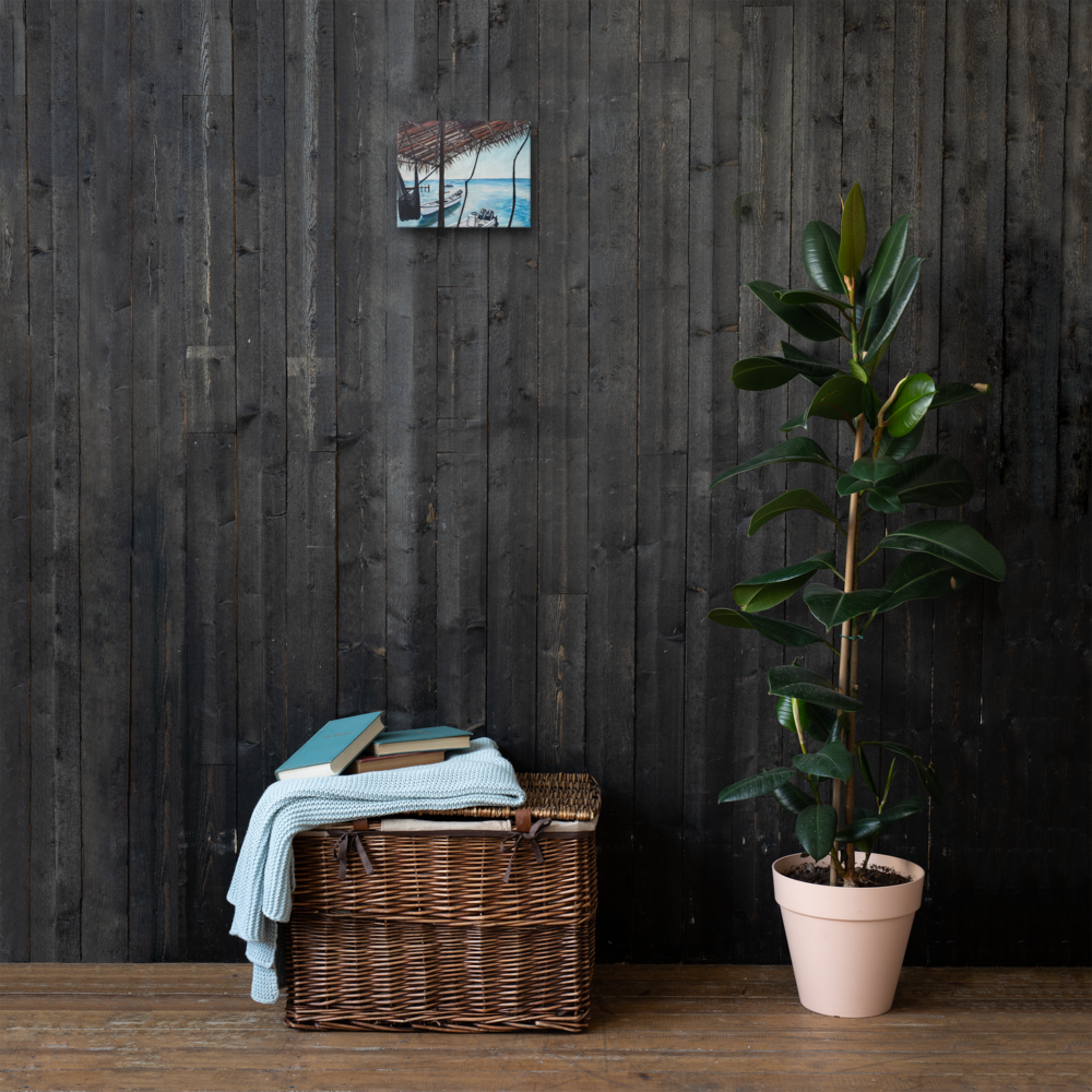 Thin canvas - Roatan Hide Out