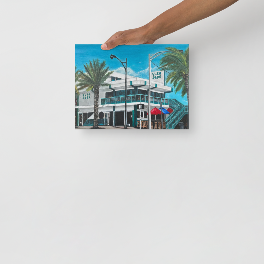 Thin canvas - Elbo Room - Fort Lauderdale - Las Olas & A1A