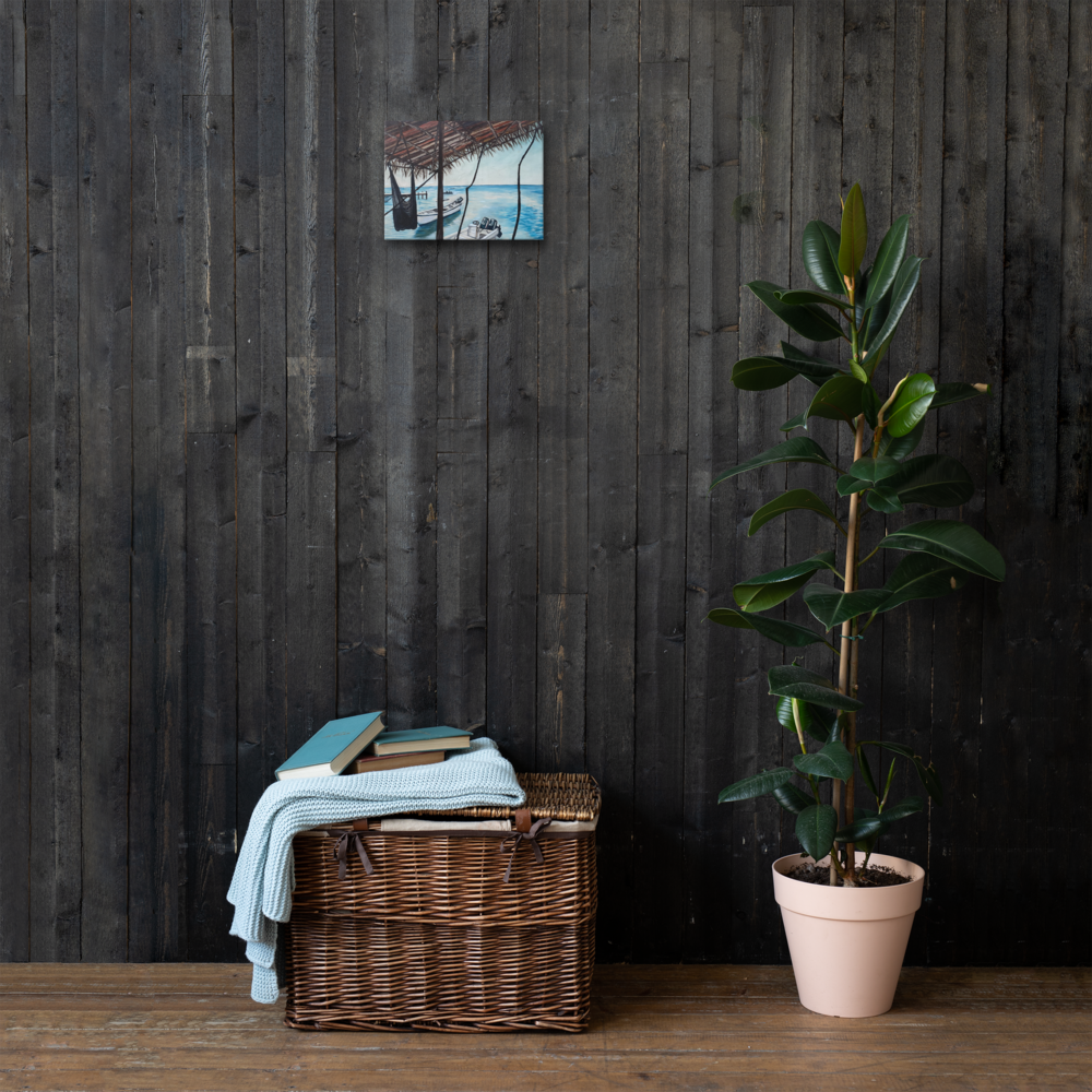 Thin canvas - Roatan Hide Out